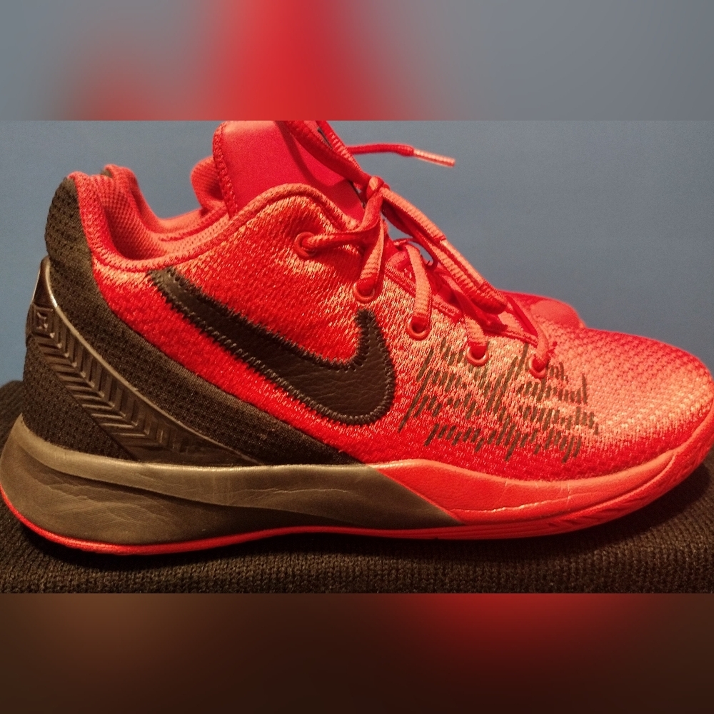 Kyrie Irving Red Nike Sneakers